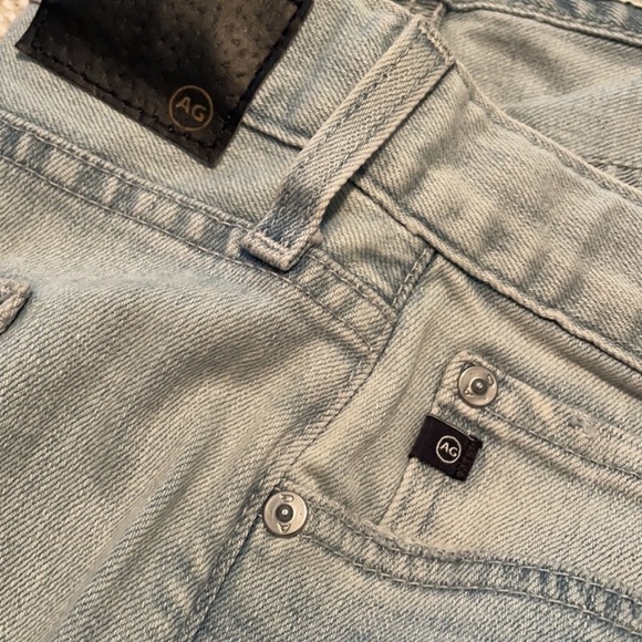 Anthropologie Nolan Ankle Exposed Button Fly Petite Jeans Coastal Cowgirl size31 - Picture 7 of 8